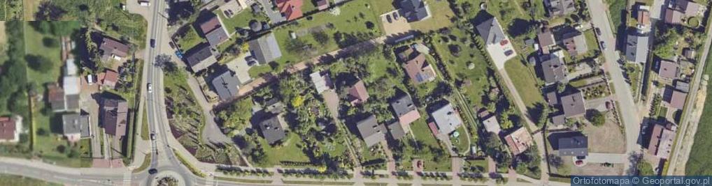 Zdjęcie satelitarne Ceglana ul.