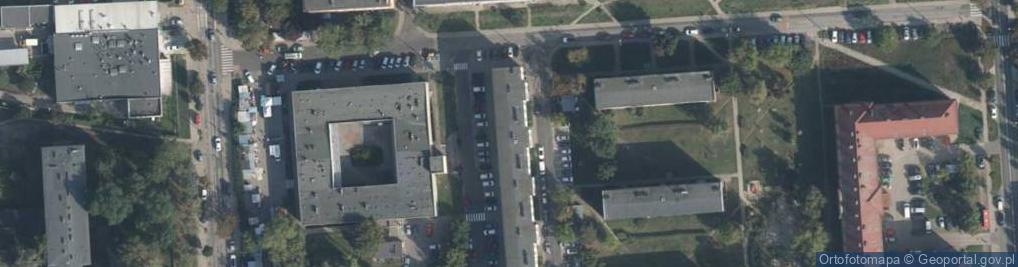 Zdjęcie satelitarne Cedrowa ul.