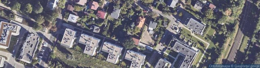 Zdjęcie satelitarne Cegielniana ul.