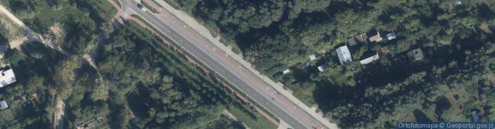 Zdjęcie satelitarne Ceglana ul.