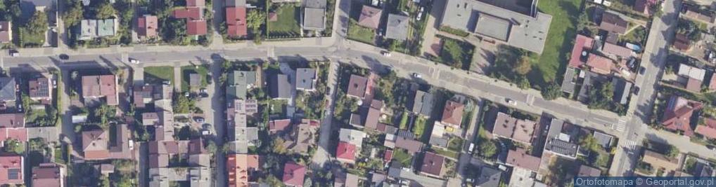 Zdjęcie satelitarne Ceglana ul.
