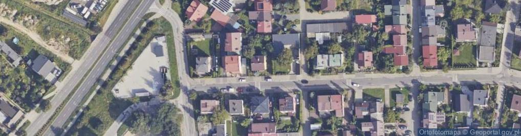 Zdjęcie satelitarne Ceglana ul.