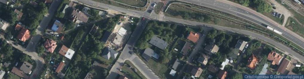 Zdjęcie satelitarne Ceglana ul.