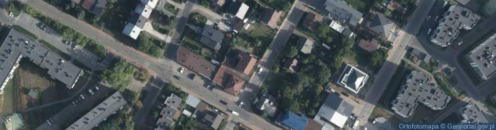 Zdjęcie satelitarne Ceglana ul.
