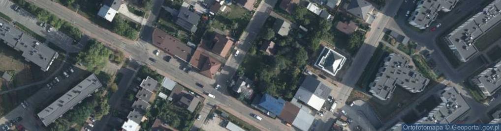 Zdjęcie satelitarne Ceglana ul.