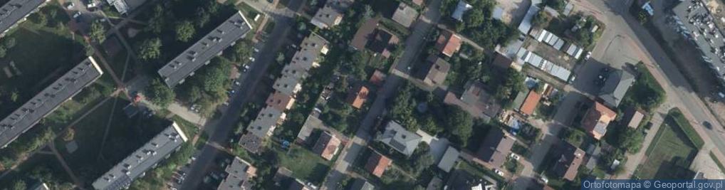 Zdjęcie satelitarne Ceglana ul.