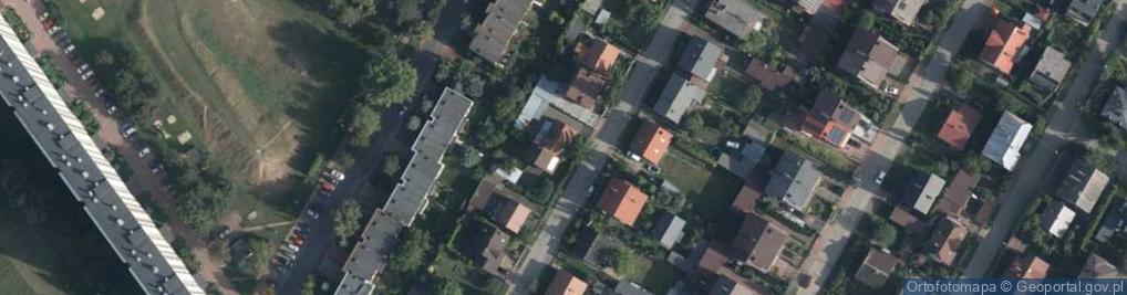 Zdjęcie satelitarne Ceglana ul.