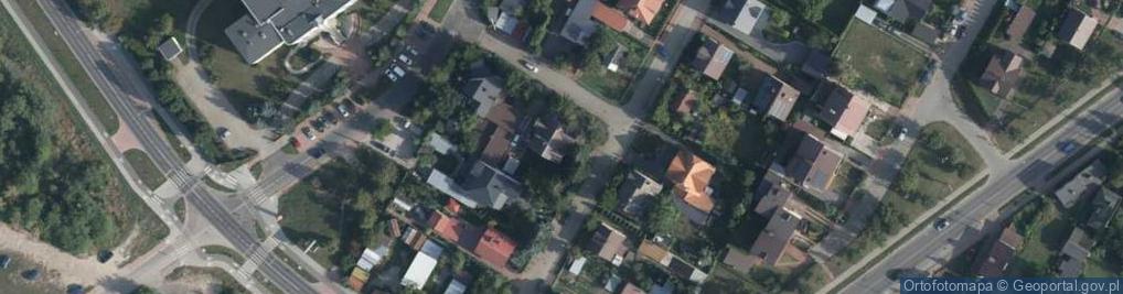 Zdjęcie satelitarne Ceglana ul.