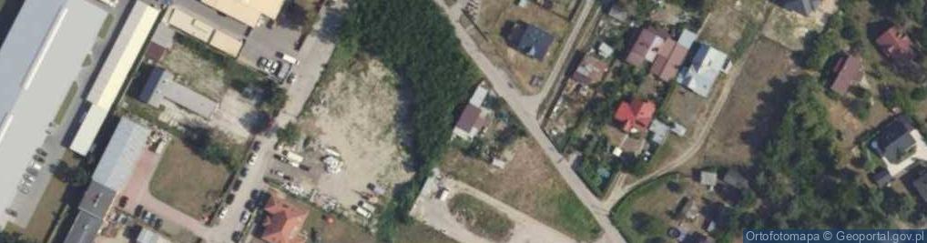 Zdjęcie satelitarne Ceglana ul.