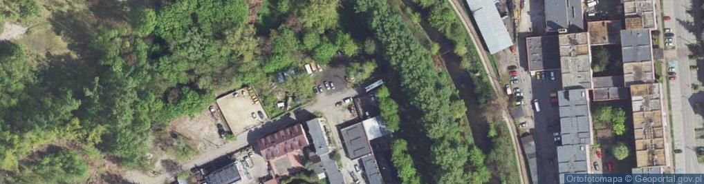 Zdjęcie satelitarne Ceglana ul.