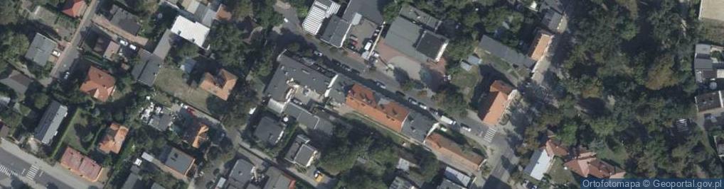 Zdjęcie satelitarne Cechowa ul.