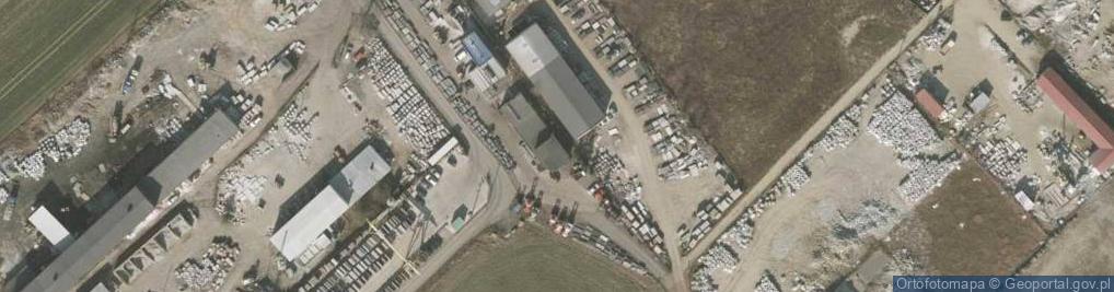 Zdjęcie satelitarne Ceglana ul.