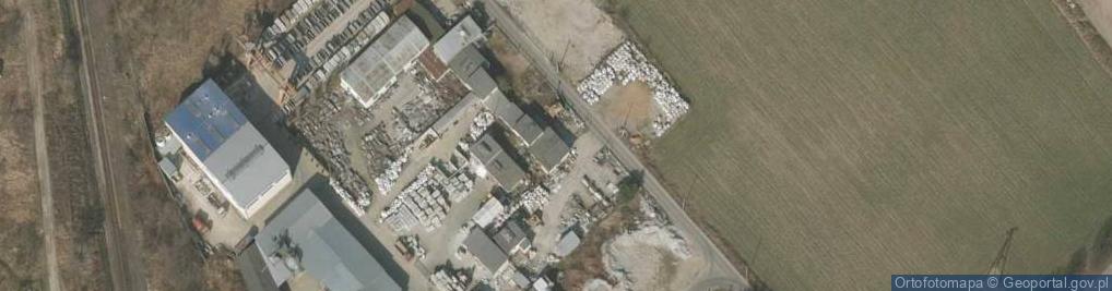 Zdjęcie satelitarne Ceglana ul.