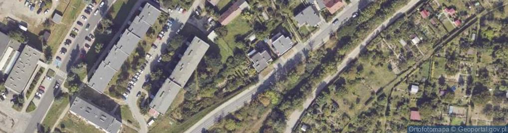 Zdjęcie satelitarne Cegielniana ul.