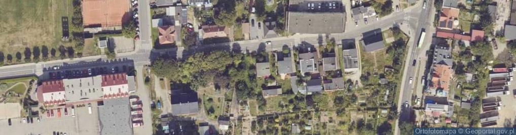 Zdjęcie satelitarne Cegielniana ul.