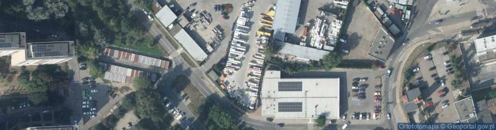 Zdjęcie satelitarne Ceglana ul.