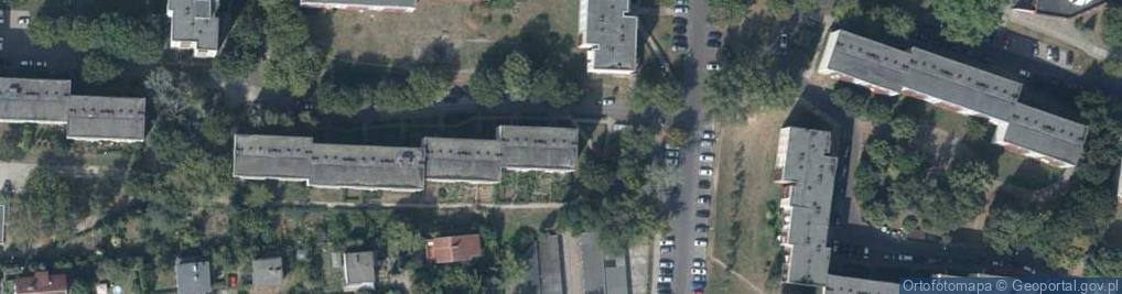 Zdjęcie satelitarne Cedyńska ul.