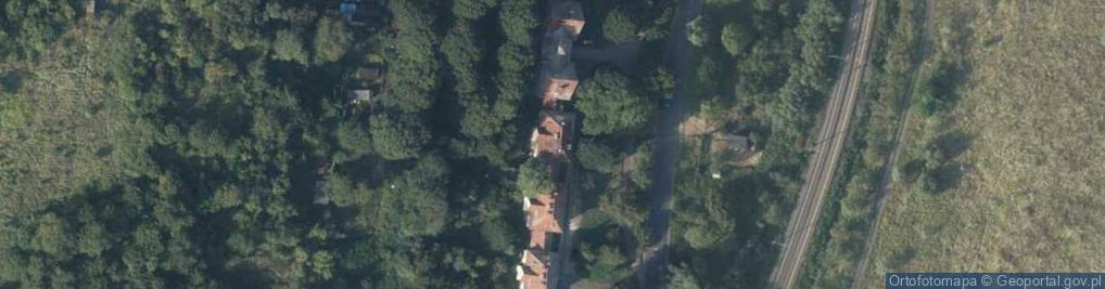 Zdjęcie satelitarne Cegłówka ul.