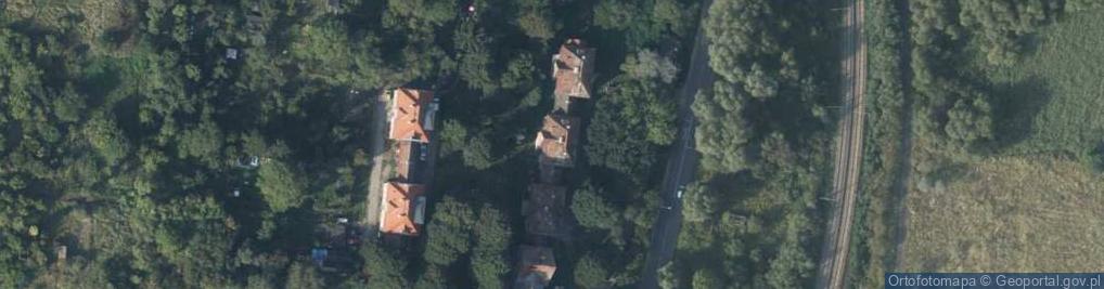 Zdjęcie satelitarne Cegłówka ul.