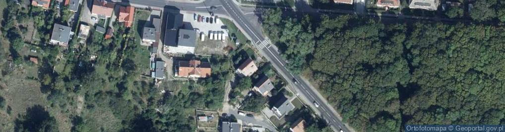 Zdjęcie satelitarne Ceglana ul.