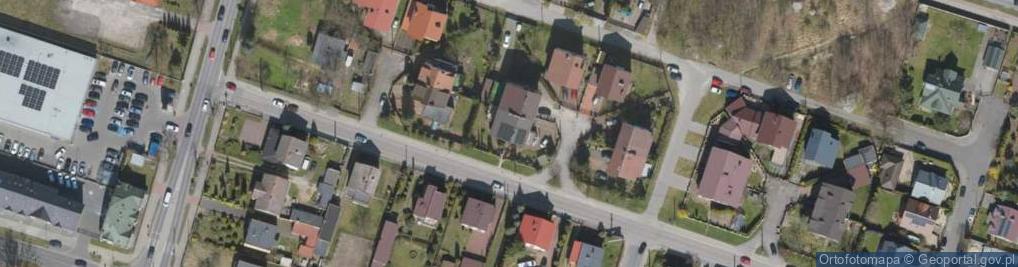 Zdjęcie satelitarne Cegielniana ul.