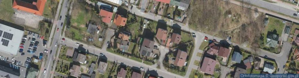 Zdjęcie satelitarne Cegielniana ul.
