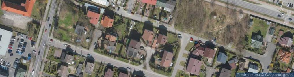 Zdjęcie satelitarne Cegielniana ul.