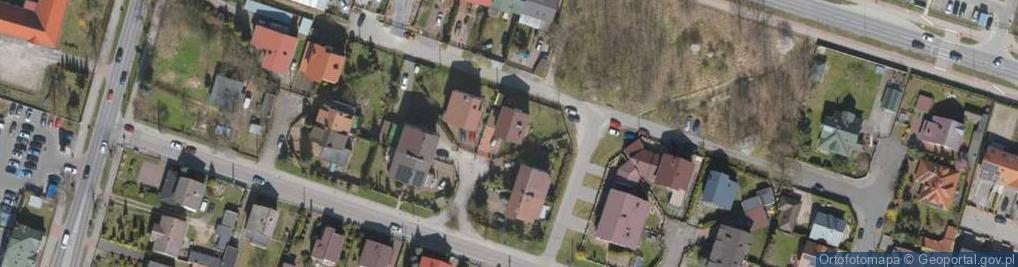 Zdjęcie satelitarne Cegielniana ul.