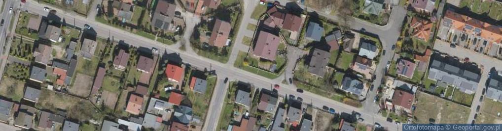 Zdjęcie satelitarne Cegielniana ul.