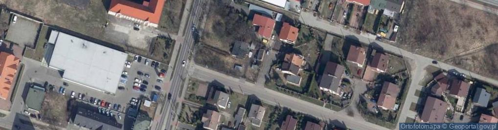 Zdjęcie satelitarne Cegielniana ul.