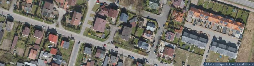 Zdjęcie satelitarne Cegielniana ul.