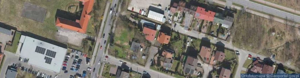 Zdjęcie satelitarne Cegielniana ul.