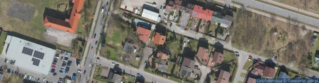 Zdjęcie satelitarne Cegielniana ul.