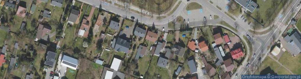 Zdjęcie satelitarne Cekanowska ul.