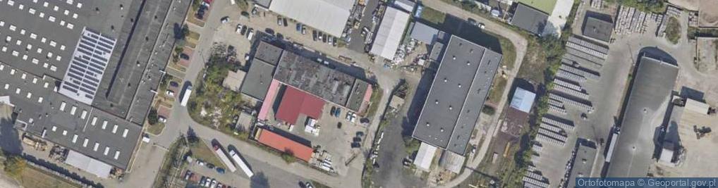 Zdjęcie satelitarne Ceglana ul.