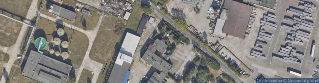 Zdjęcie satelitarne Ceglana ul.