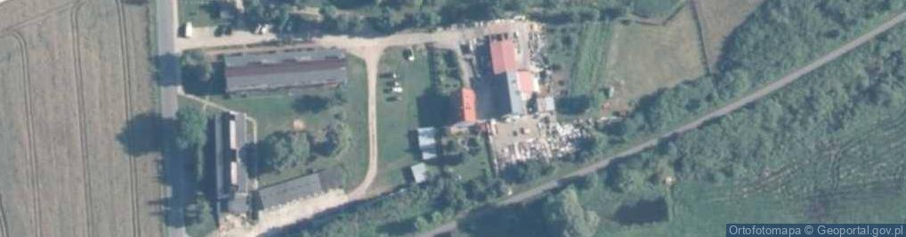 Zdjęcie satelitarne Ceglana ul.