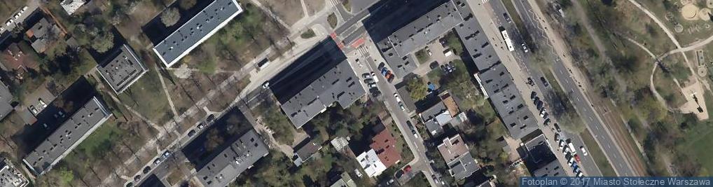 Zdjęcie satelitarne Cegłowska ul.