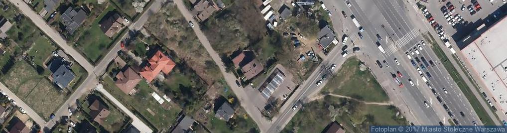 Zdjęcie satelitarne Ceglana ul.