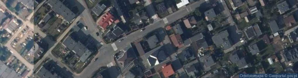 Zdjęcie satelitarne Cetniewska ul.