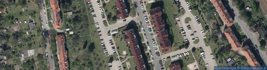 Zdjęcie satelitarne Cedrowa ul.