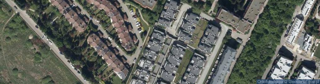 Zdjęcie satelitarne Cesarzowicka ul.