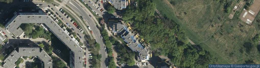 Zdjęcie satelitarne Celtycka ul.