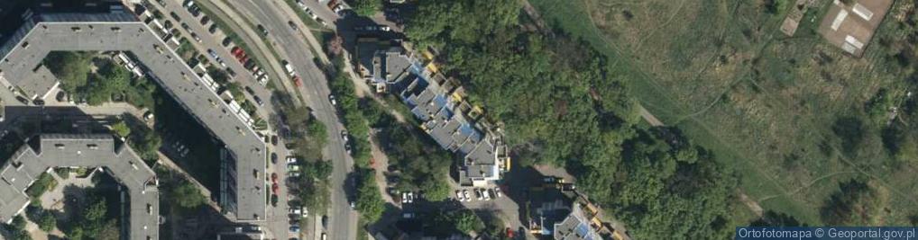 Zdjęcie satelitarne Celtycka ul.