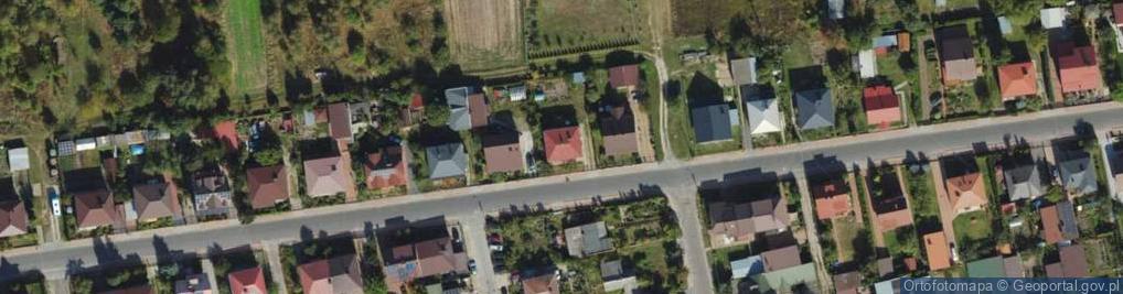 Zdjęcie satelitarne Chłodna ul.