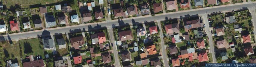 Zdjęcie satelitarne Chłodna ul.