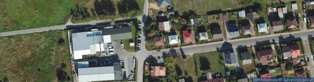 Zdjęcie satelitarne Chłodna ul.