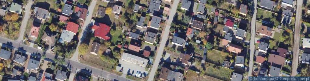 Zdjęcie satelitarne Chmielarska ul.