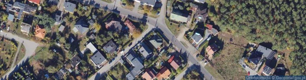 Zdjęcie satelitarne Chudoby ul.