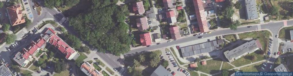 Zdjęcie satelitarne Chopina Fryderyka ul.